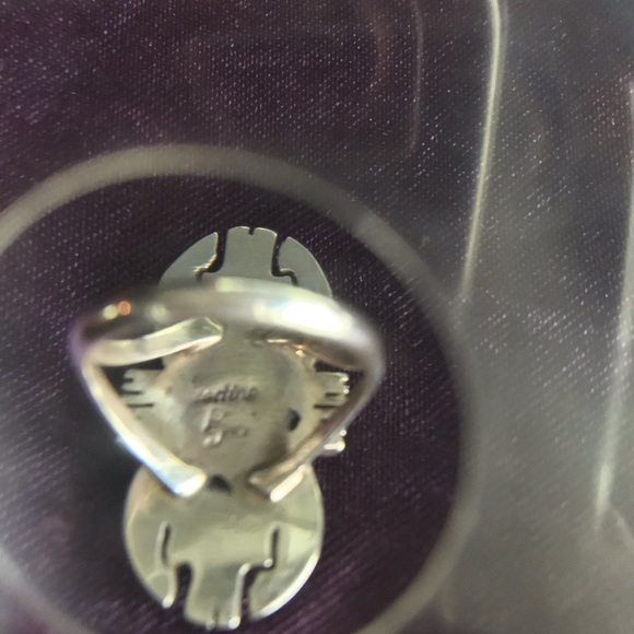 Native American Zuni Inlay Ring - Picture 6 of 6